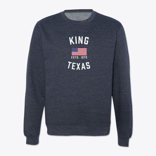 King Texas Patriot Crewneck Sweatshirt