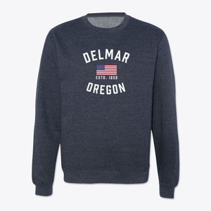 Delmar Oregon Patriot Crewneck Sweatshirt