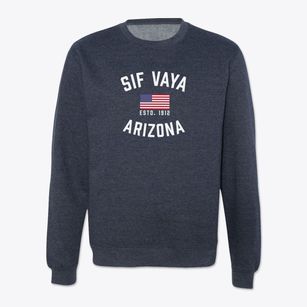 Sif Vaya Arizona Patriot Crewneck Sweatshirt