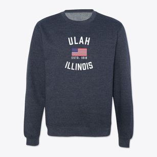 Ulah Illinois Patriot Crewneck Sweatshirt