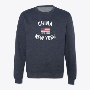 China New York Patriot Crewneck Sweatshirt