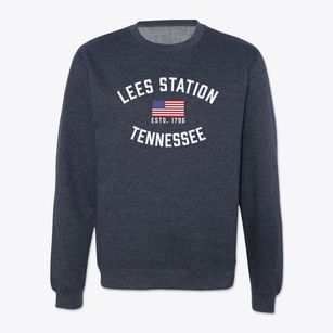 Lees Station Tennessee Patriot Crewneck Sweatshirt