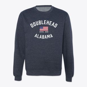 Doublehead Alabama Patriot Crewneck Sweatshirt