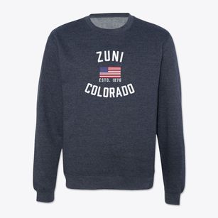 Zuni Colorado Patriot Crewneck Sweatshirt