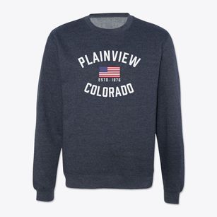 Plainview Colorado Patriot Crewneck Sweatshirt