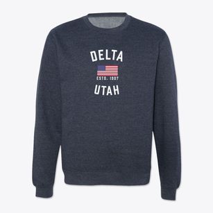 Delta Utah Patriot Crewneck Sweatshirt