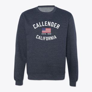 Callender California Patriot Crewneck Sweatshirt