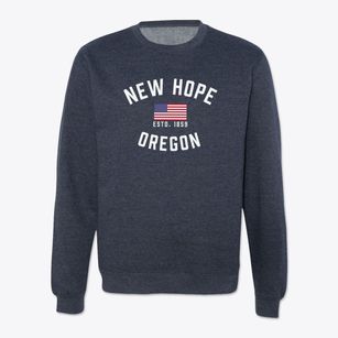 New Hope Oregon Patriot Crewneck Sweatshirt
