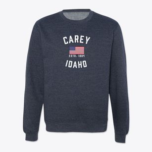 Carey Idaho Patriot Crewneck Sweatshirt