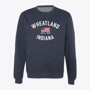 Wheatland Indiana Patriot Crewneck Sweatshirt