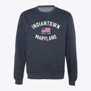 Indiantown Maryland Patriot Crewneck Sweatshirt