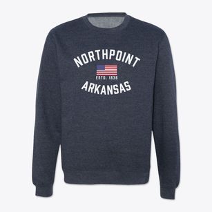 Northpoint Arkansas Patriot Crewneck Sweatshirt