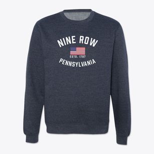 Nine Row Pennsylvania Patriot Crewneck Sweatshirt