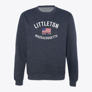 Littleton Massachusetts Patriot Crewneck Sweatshirt