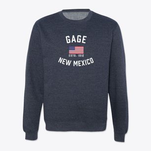 Gage New Mexico Patriot Crewneck Sweatshirt