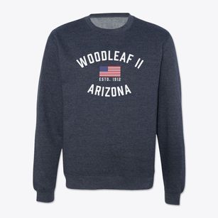Woodleaf Ii Arizona Patriot Crewneck Sweatshirt