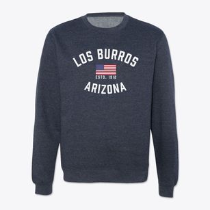 Los Burros Arizona Patriot Crewneck Sweatshirt