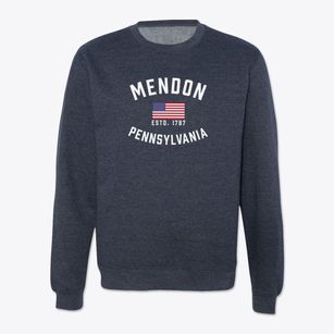 Mendon Pennsylvania Patriot Crewneck Sweatshirt