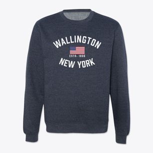 Wallington New York Patriot Crewneck Sweatshirt