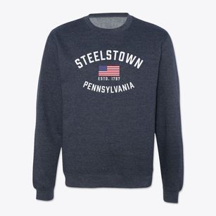Steelstown Pennsylvania Patriot Crewneck Sweatshirt