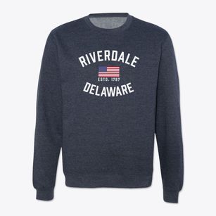 Riverdale Delaware Patriot Crewneck Sweatshirt