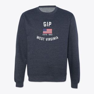 Gip West Virginia Patriot Crewneck Sweatshirt