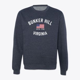 Bunker Hill Virginia Patriot Crewneck Sweatshirt