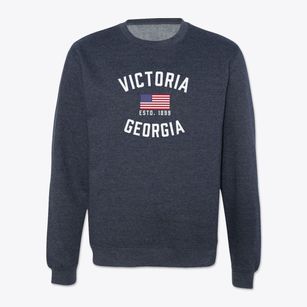 Victoria Georgia Patriot Crewneck Sweatshirt