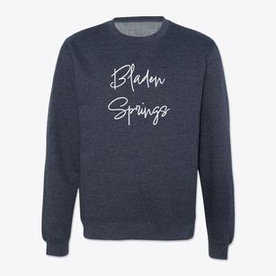 Bladen Springs North Carolina Freestyle Crewneck Sweatshirt