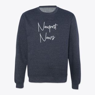 Newport News Virginia Freestyle Crewneck Sweatshirt