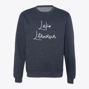 Lake Lotawana Missouri Freestyle Crewneck Sweatshirt
