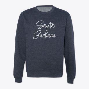 Santa Barbara California Freestyle Crewneck Sweatshirt
