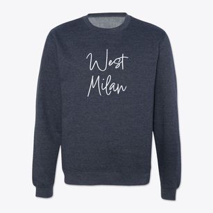 West Milan New Hampshire Freestyle Crewneck Sweatshirt