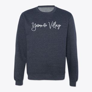 Yosemite Village California Freestyle Crewneck Sweatshirt