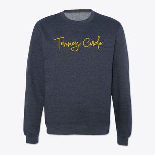 Tenney Circle North Carolina Freestyle Crewneck Sweatshirt