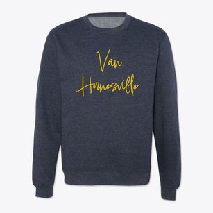 Van Hornesville New York Freestyle Crewneck Sweatshirt