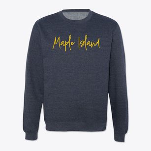 Maple Island Minnesota Freestyle Crewneck Sweatshirt