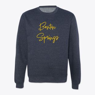 Benton Springs Tennessee Freestyle Crewneck Sweatshirt