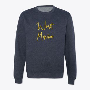 West Monroe New York Freestyle Crewneck Sweatshirt