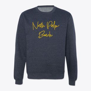 North Palm Beach Florida Freestyle Crewneck Sweatshirt