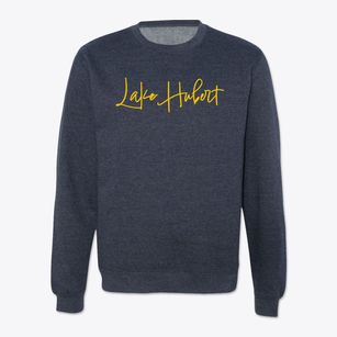 Lake Hubert Minnesota Freestyle Crewneck Sweatshirt