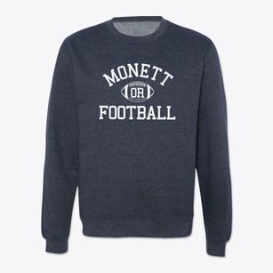 Monett Oregon Football Crewneck Sweatshirt