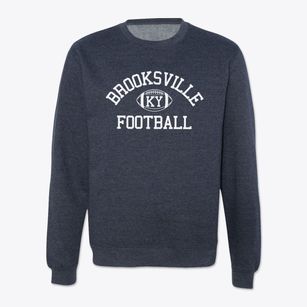 Brooksville Kentucky Football Crewneck Sweatshirt