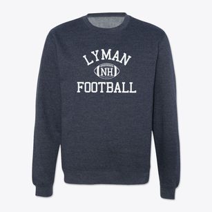 Lyman New Hampshire Football Crewneck Sweatshirt
