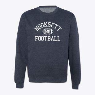 Hooksett New Hampshire Football Crewneck Sweatshirt