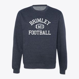 Brimley Michigan Football Crewneck Sweatshirt