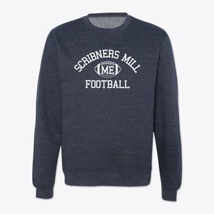 Scribners Mill Maine Football Crewneck Sweatshirt