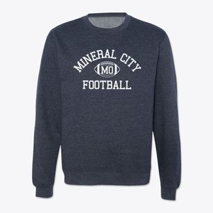 Mineral City Missouri Football Crewneck Sweatshirt