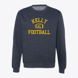 Kelly Alabama Football Crewneck Sweatshirt