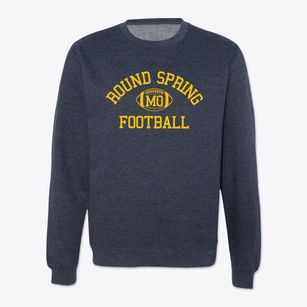Round Spring Missouri Football Crewneck Sweatshirt